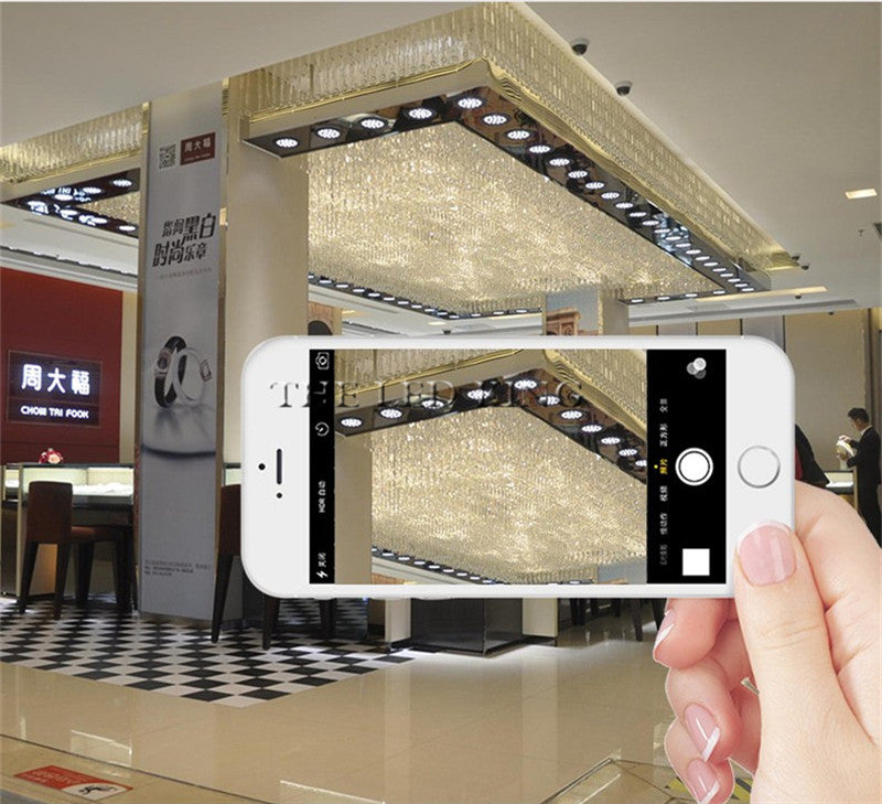 Super Bright Round 3W-15W LED Downlights Recessed COB LED Ceiling Spot lights AC220V Warm /Cold White LED Lamp Indoor Lighting