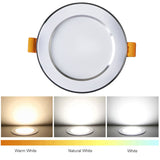 Led Downlight 220v Ceiling Light 5W 7W 9W Recessed Down light Round Led Panel Light 12W Spotlight Indoor Lighting lamp