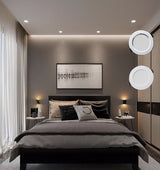 LED Downlight 18W 15W 12W 9W 7W Silver White Shell AC220V 230V spot led Lamp Waterproof downlight Round Recessed Spot Light