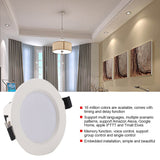 WIFI Smart LED Spot Light Tuya Smart Life Dimmable Downlight 7W RGB Change Warm Cool Ceiling Lamp Work with Alexa Google Home
