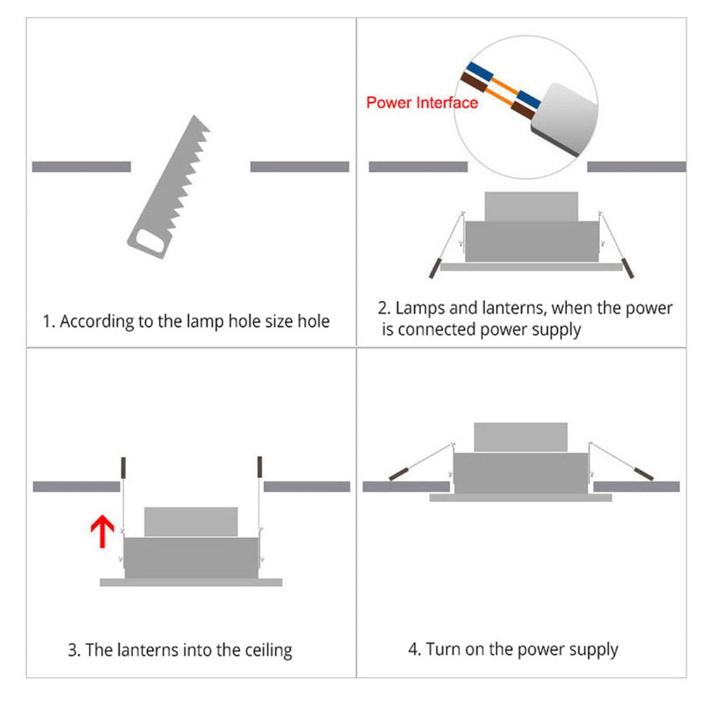 WIFI Smart LED Spot Light Tuya Smart Life Dimmable Downlight 7W RGB Change Warm Cool Ceiling Lamp Work with Alexa Google Home