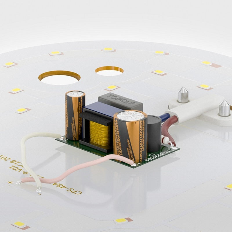 Led 12W 18W 24W 36W Round Panel Light Surface Mounted leds Downlight ceiling down 220V 230V 240V lampada lamp Down Lamp Magnetic