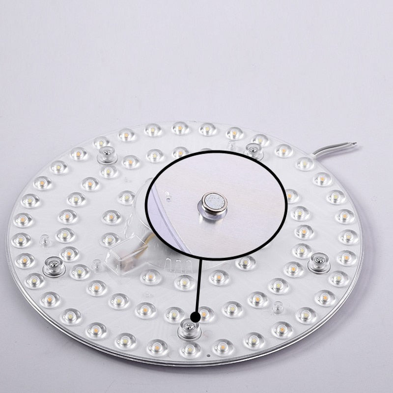 Led 12W 18W 24W 36W Round Panel Light Surface Mounted leds Downlight ceiling down 220V 230V 240V lampada lamp Down Lamp Magnetic