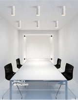 Dimmable Rotating LED Downlights 7W 9W 12W 15W 18W COB LED Ceiling Spot Lights AC110-220V LED Ceiling Wall Lamp Indoor Lighting