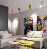 COB LED Downlight Surface Mounted Led Ceiling Lamp Colorful Led Spot 7W 10W 15W 20W Adjustable 180 Degree Rotation Indoor Lights