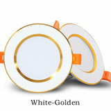 LED Downlight 5W 7W 10W 12W ceiling recessed downlights 220V Round led panel light Bedroom Kitchen Indoor LED Spot Lighting