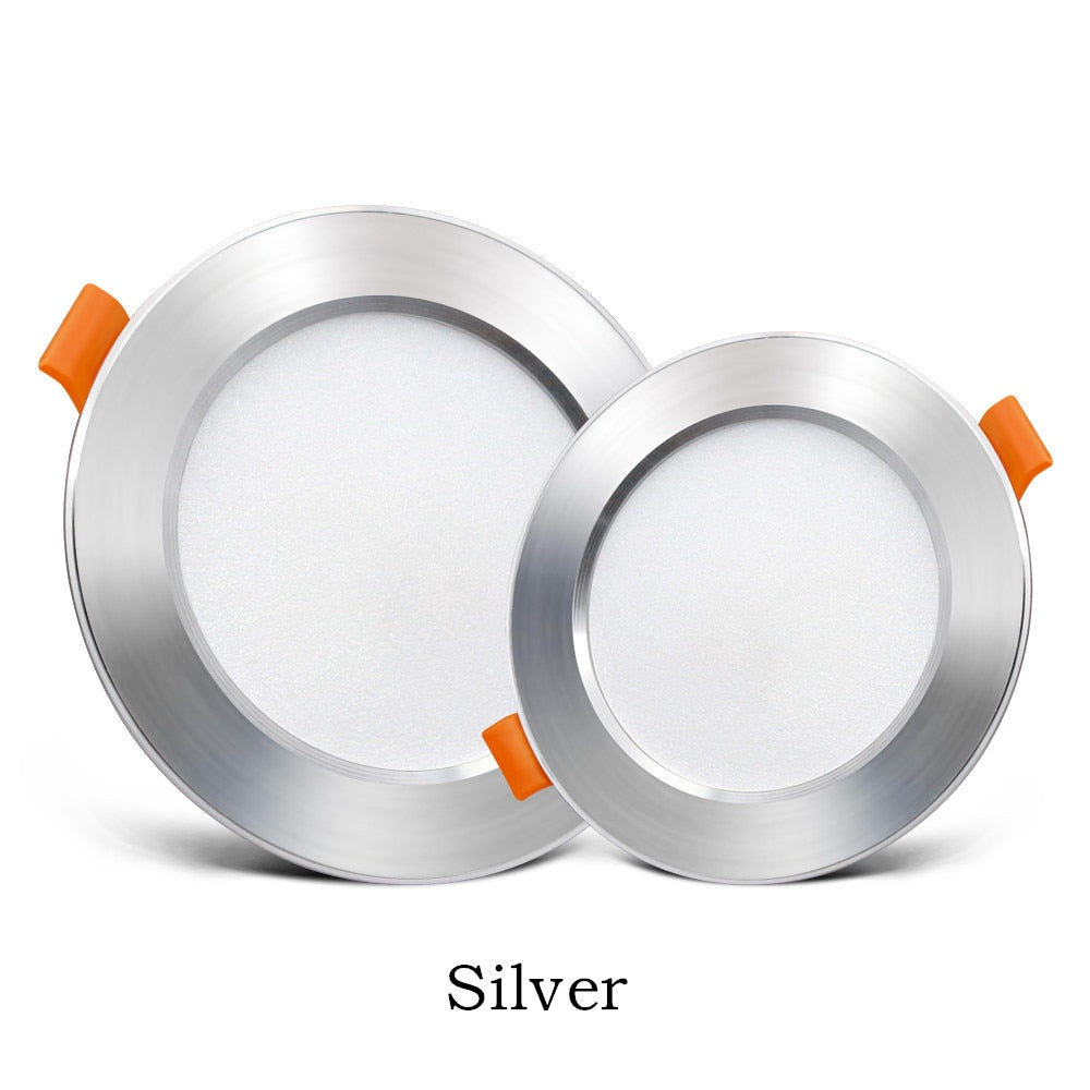 LED Downlight 5W 7W 10W 12W ceiling recessed downlights 220V Round led panel light Bedroom Kitchen Indoor LED Spot Lighting