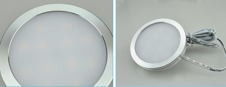 Under Cabinet Light 3/4/6/8PCs/set 12V Wireless Downlight Spotlights Kitchen Cabinets Cupboard Light Stair Lights LED Lighting