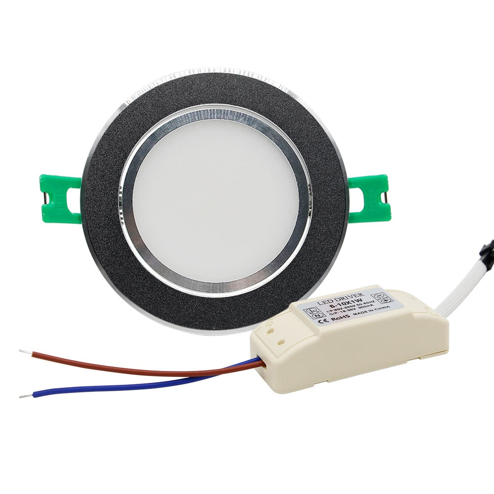 New Model Frosted Lens LED Recessed Downlight High Bright Epicstar COB LED Ceiling Spot Light 5W 7W 10W 12W with Transformer