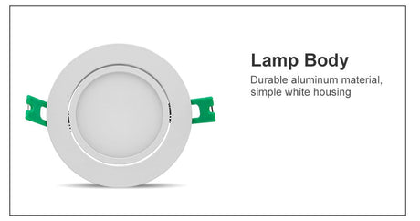 New Model Frosted Lens LED Recessed Downlight High Bright Epicstar COB LED Ceiling Spot Light 5W 7W 10W 12W with Transformer