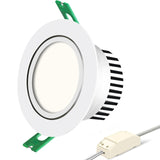 New Model Frosted Lens LED Recessed Downlight High Bright Epicstar COB LED Ceiling Spot Light 5W 7W 10W 12W with Transformer