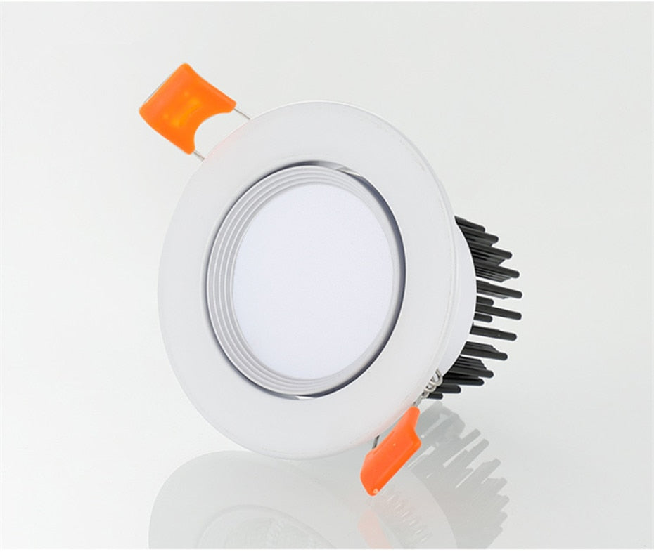 Dimmable Led Downlight Light Angle Adjustable COB Ceiling Spot Light 3W 5W 7W 9W 12W 15W AC85-265V Ceiling Recessed Lights