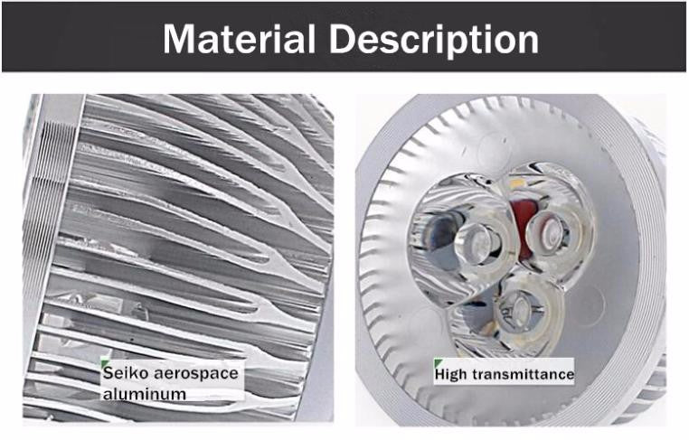 High power E14 gu10 9W 12W 15W 220V 230V 110V Dimmable Led spot Light Spotlight LED lights downlight lighting