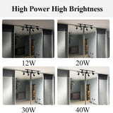 LED Ceiling Spots 5W 10W 12W 20W 30W 40W 220V Spot Light Ceiling Spotlights Foldable Track Light Spotlight Indoor