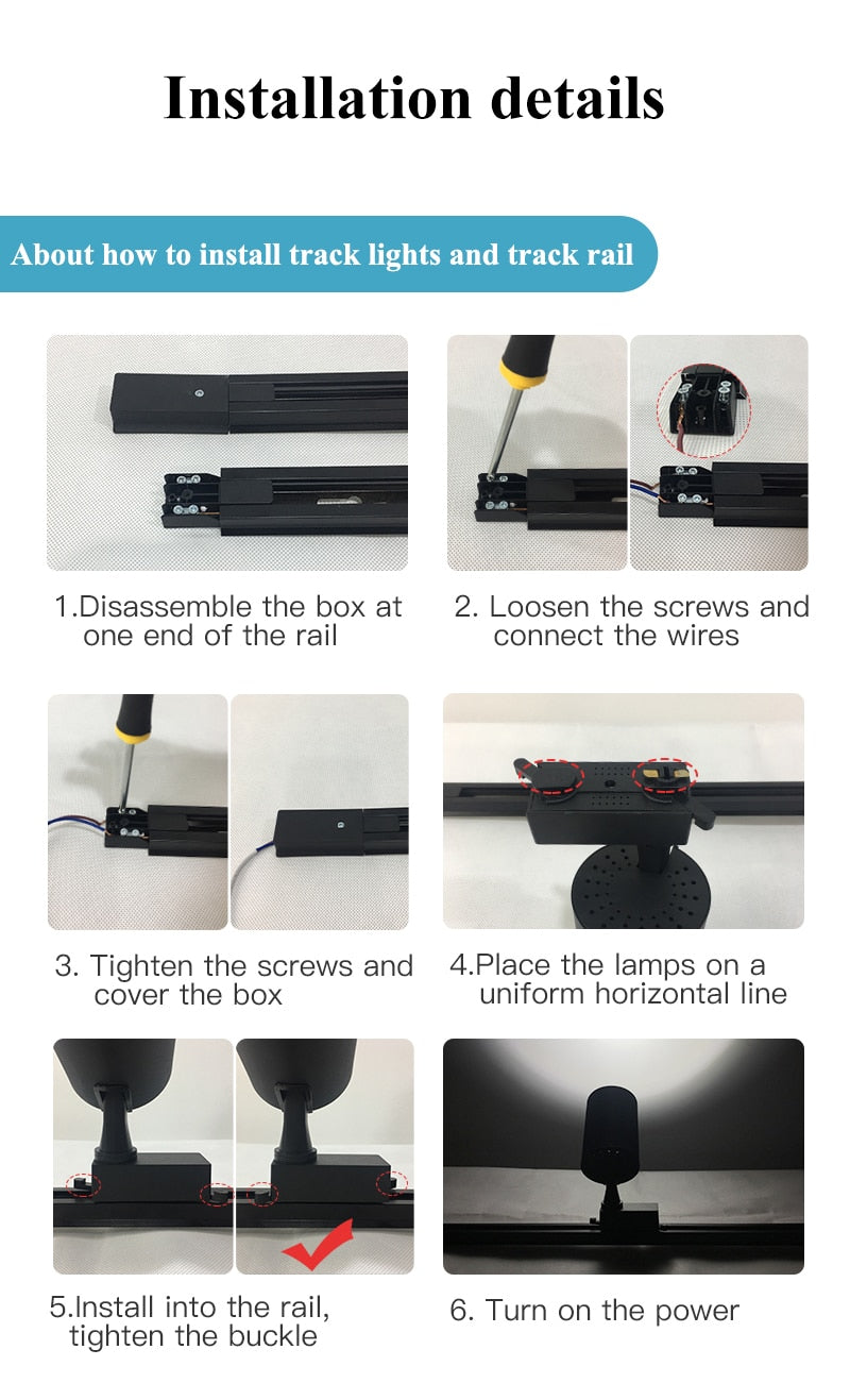 LED Ceiling Spots 5W 10W 12W 20W 30W 40W 220V Spot Light Ceiling Spotlights Foldable Track Light Spotlight Indoor