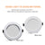 LED Downlight AC 220V-240V Waterproof Spot Light 18W 15W 12W 9W 7W Round Recessed Ceiling downlight led Lamp Ceiling lamp