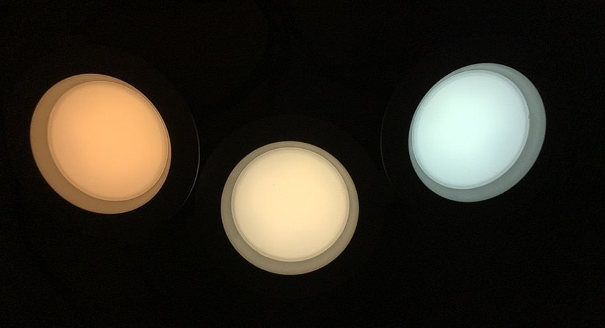 LEDIARY Recessed Ceiling LED Downlights 5W 9W 24W 220V SMD Spot Lamp 3000K/4000K/6000K 75mm 90mm 155mm Cut Hole Home Lighting