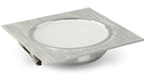 LED Downlights Square Brush silver 3W 6W 9W 12W AC220V 230V LED Ceiling Lamp Down Light for Kitchen/Home/Office Indoor Lighting
