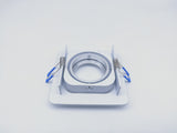 Square Embedded Led Ceiling Downlight Mount Frame Trim Ring GU10 MR16 Halogen Bulb Fitting Holder Socket Spot Lighting Fixtures