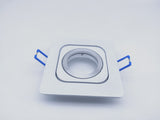 Square Embedded Led Ceiling Downlight Mount Frame Trim Ring GU10 MR16 Halogen Bulb Fitting Holder Socket Spot Lighting Fixtures