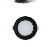 LED Black Downlight rgb 5w 7w 9w 12w 15w Recessed Lamp 220v LED Panel Light Bulb Bedroom Kitchen Bathroom Waterproof Lighting