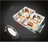 LED Black Downlight rgb 5w 7w 9w 12w 15w Recessed Lamp 220v LED Panel Light Bulb Bedroom Kitchen Bathroom Waterproof Lighting