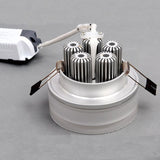 Downlight-led Recessed Lamps Acrylic Crystal Indoor Ceiling Spot Led Light 1W 5W 12W Square/Round For Home Decoration Lighting