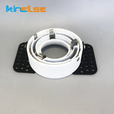 Round Recessed Ceiling Mount Downlight Frame Bracket LED MR16/GU10 Lamp Socket Holder Base Rimless Spot Lighting Fitting Fixture