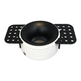 Round Recessed Ceiling Mount Downlight Frame Bracket LED MR16/GU10 Lamp Socket Holder Base Rimless Spot Lighting Fitting Fixture