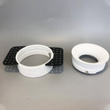 Round Recessed Ceiling Mount Downlight Frame Bracket LED MR16/GU10 Lamp Socket Holder Base Rimless Spot Lighting Fitting Fixture