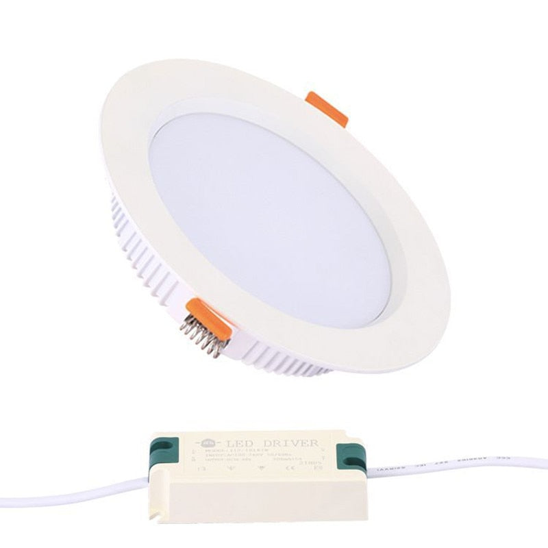 LED Ceiling Lamp Recessed Spotlight Downlight Cool / Warm White 5W-36W AC 90-260V For Living Room and Shopping Mall Lighting