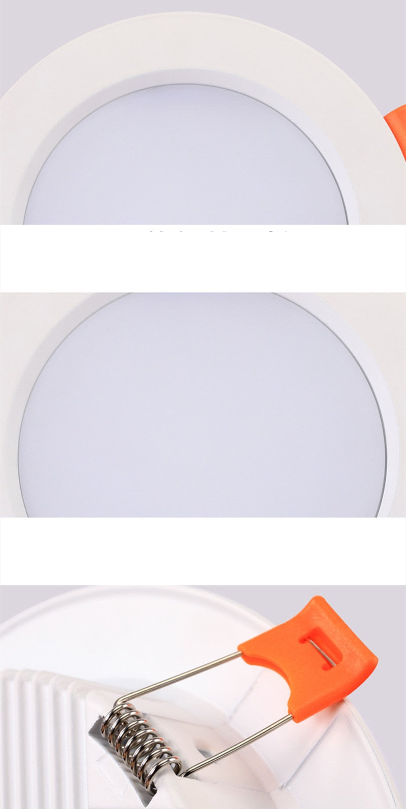 LED Ceiling Lamp Recessed Spotlight Downlight Cool / Warm White 5W-36W AC 90-260V For Living Room and Shopping Mall Lighting