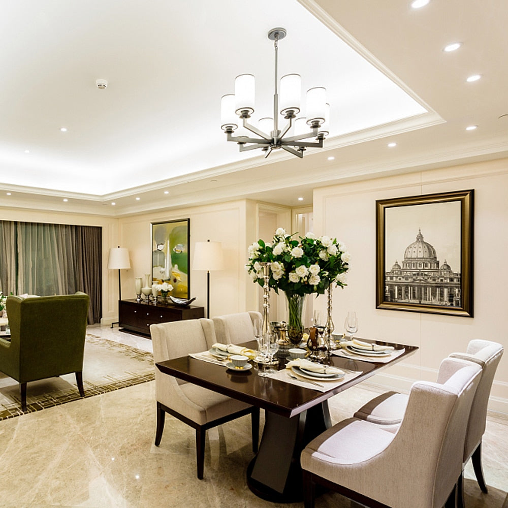 DBF Super Bright LED COB Recessed Downlight Dimmable 6W 9W 12W Angle Adjust Ceiling Spot Light Home Lighting 3000K/4000K/6000K