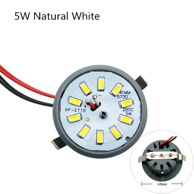 220V 110V LED Downlight Lamp Integrated Light Cup 3W 5W 6W LED Ampoule Spot Light Round Ceiling Recessed Umbrella LED Corn Bulb