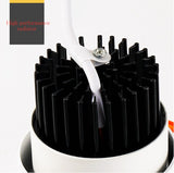 Recessed Square Dimmable LED Downlights 7W 9W 12W COB LED Ceiling Lamp AC85-265V Warm/Cold White LED Spot Lights Indoor Lighting