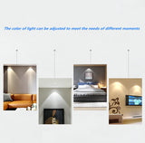 Recessed Square Dimmable LED Downlights 7W 9W 12W COB LED Ceiling Lamp AC85-265V Warm/Cold White LED Spot Lights Indoor Lighting