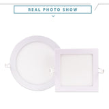 LED Ultra thin Downlight lamp 3W 4W 6W 9W 12W 15W 18W 24W led ceiling recessed grid downlight slim round square led panel light