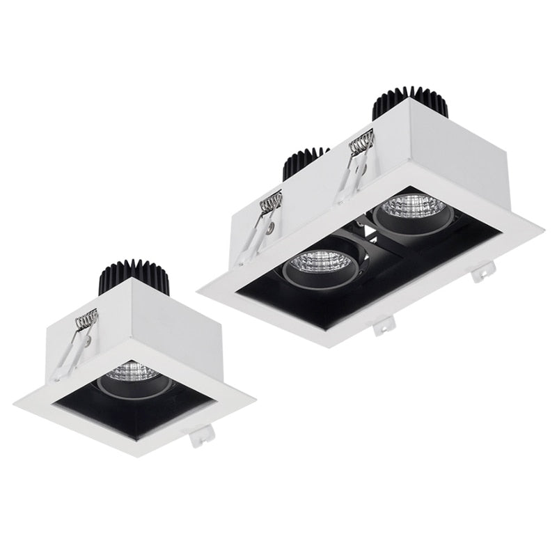 Dimmable Led downlight Light Ceiling Spot Light 10W 20W 30W AC85-265V Ceiling Recessed Lights Indoor Lighting