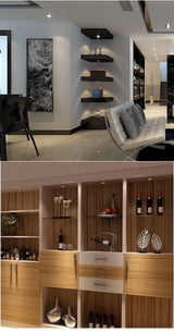 Aluminum Round LED Dimmable Ceiling Downlight 1W 3W AC90-260V DC12V Recessed LED Spot Light Led Bulb Cutout 50mm With Driver