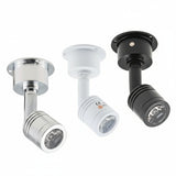 Recessed Led Mini Downlights 3W AC90-260V DC12V 360 Degree Rotating Spot Lighting LED Ceiling Down Lamp Indoor Lighting