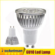Super Bright 9W 12W 15W GU10 LED Bulbs Light 110V 220V Dimmable Led Spotlights Warm/Cool White GU10 LED downlight zk40