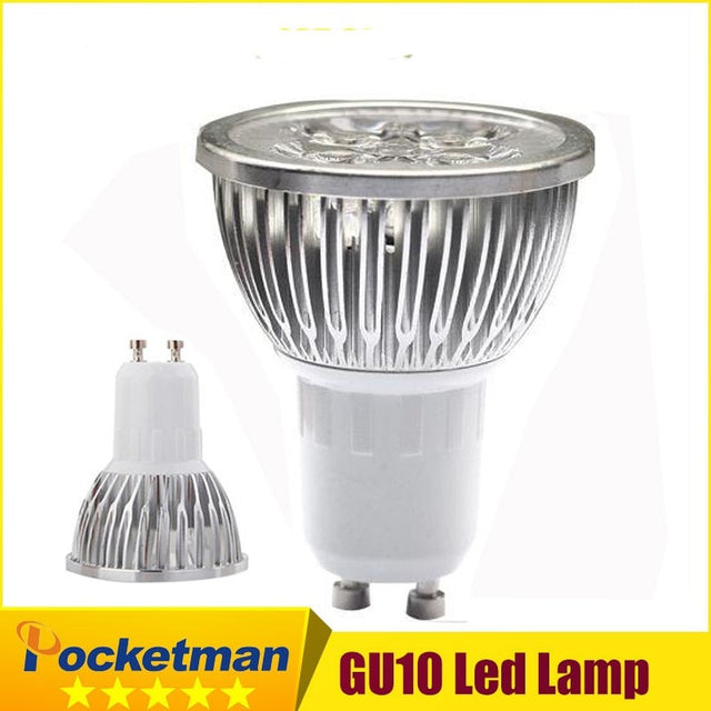 Super Bright 9W 12W 15W GU10 LED Bulbs Light 110V 220V Dimmable Led Spotlights Warm/Cool White GU10 LED downlight zk40
