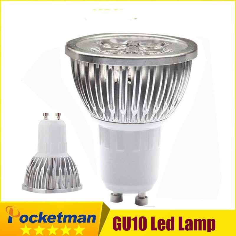 Super Bright 9W 12W 15W GU10 LED Bulbs Light 110V 220V Dimmable Led Spotlights Warm/Cool White GU10 LED downlight zk40