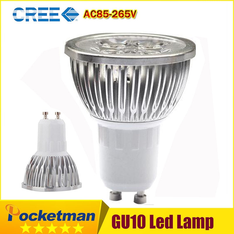 20120 Super Bright 9W 12W 15W GU10 LED Bulbs Light 110V 220V Dimmable Led Spotlights Warm/Cool White GU10 LED downlight zk40