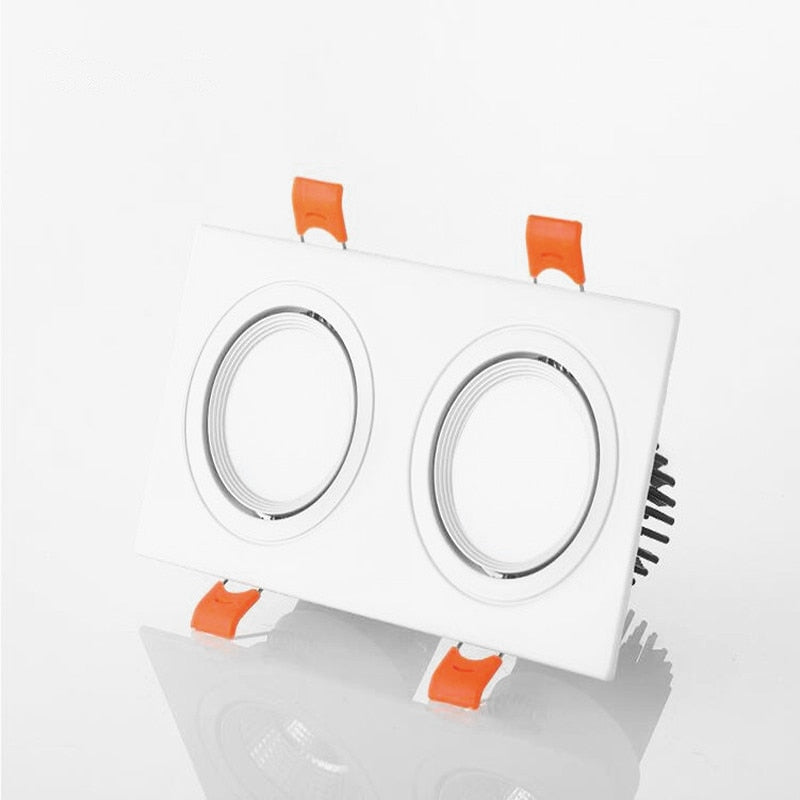 Recessed Dimmable COB LED Downlights 7W 9W 12W 24W LED Ceiling Spot Lights AC85-265V LED Ceiling Lamps Indoor Lighting