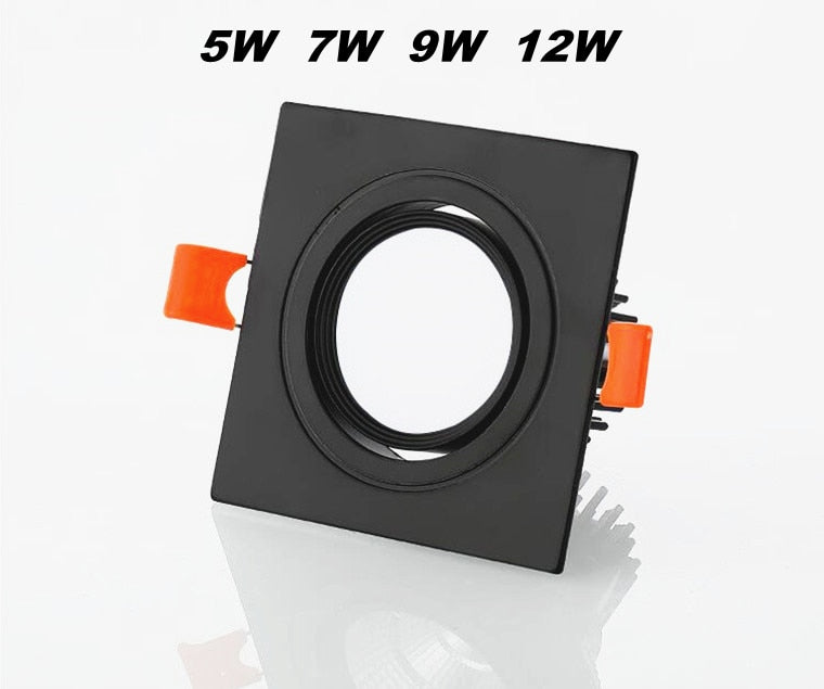 Recessed Dimmable COB LED Downlights 7W 9W 12W 24W LED Ceiling Spot Lights AC85-265V LED Ceiling Lamps Indoor Lighting