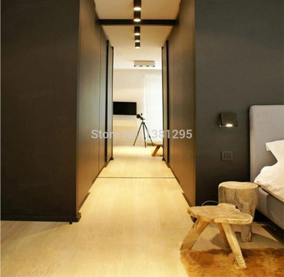 LED Waterproof IP65 Surface Mounted Downlight 1PCS Outdoor Bathroom Kitchen Balcony GU10 Fitting Ceiling Spot Light Fixture