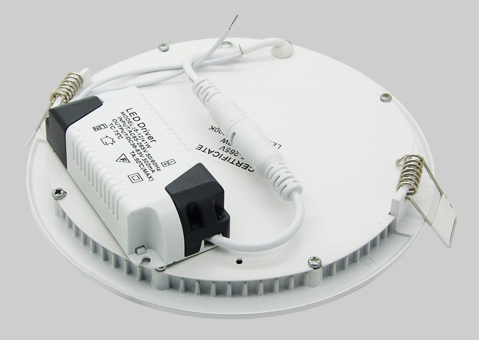 DBF Ultra Thin Dimmable Led Panel light 3W 4W 6W 9W 12W 15W 18W Round/Square Dimming LED Ceiling Recessed Light  LED Downlight