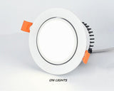 Dimmable Recessed LED Downlights 5W 7W 9W 12W 15W COB LED Ceiling Spot Lights AC110-240V LED Ceiling Lamps Indoor Lighting