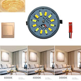 LED Downlight Lamp 5W 220V Integrated Light Cup LED Ampoule SpotLight Round Ceiling Recessed Umbrella LED Corn Bulb